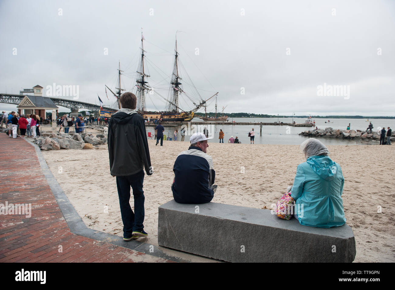 UNITED STATES June 5 Today the French frigate Hermione sailed into
