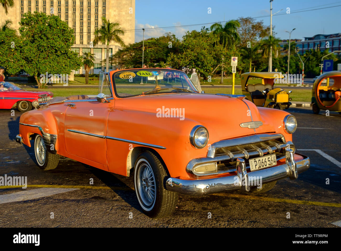 Classic American Car in Havana, Cuba Stock Photo Alamy