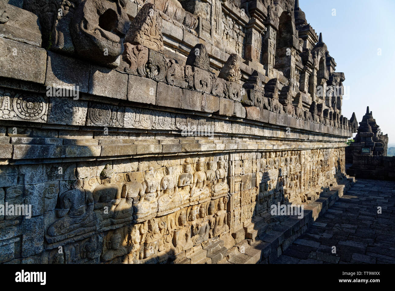 Borobudur, Central Java, Indonesia. 7th May, 2019. The 9th-century ...