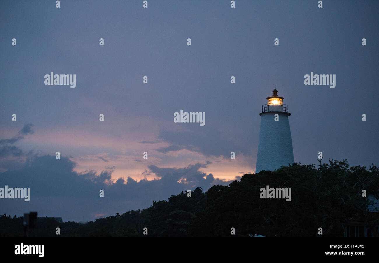 UNITED STATES: June 24, 2015; The oldest operating lighthouse on the 