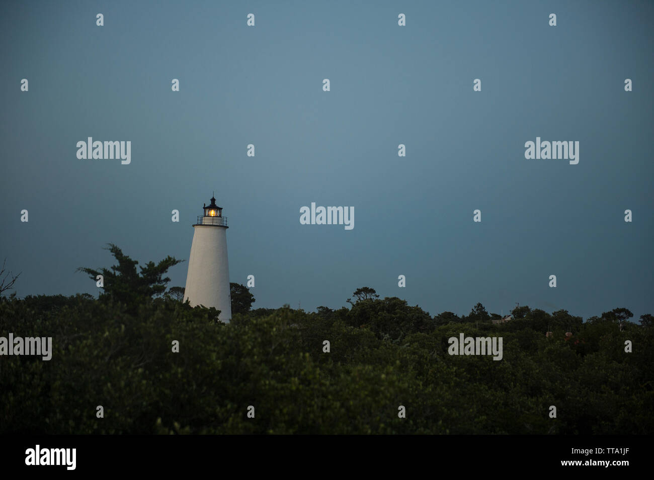 UNITED STATES: June 22, 2015; The oldest operating lighthouse on the 