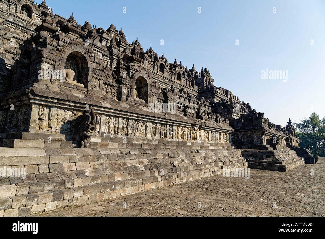 Borobudur, Central Java, Indonesia. 7th May, 2019. The 9th-century ...