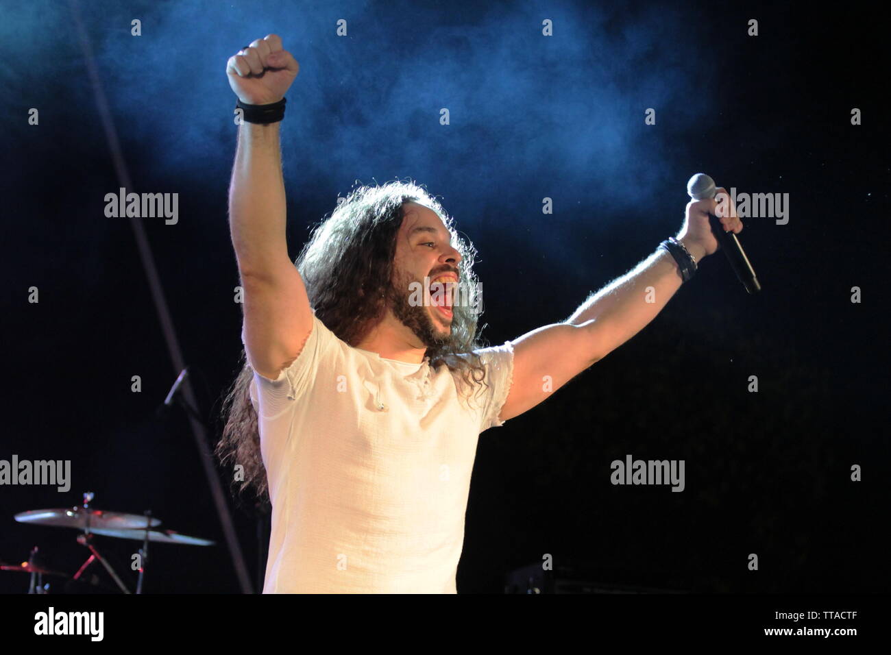 I Rhapsody of Fire live al Shock Metal Fest 2019 Stock Photo - Alamy