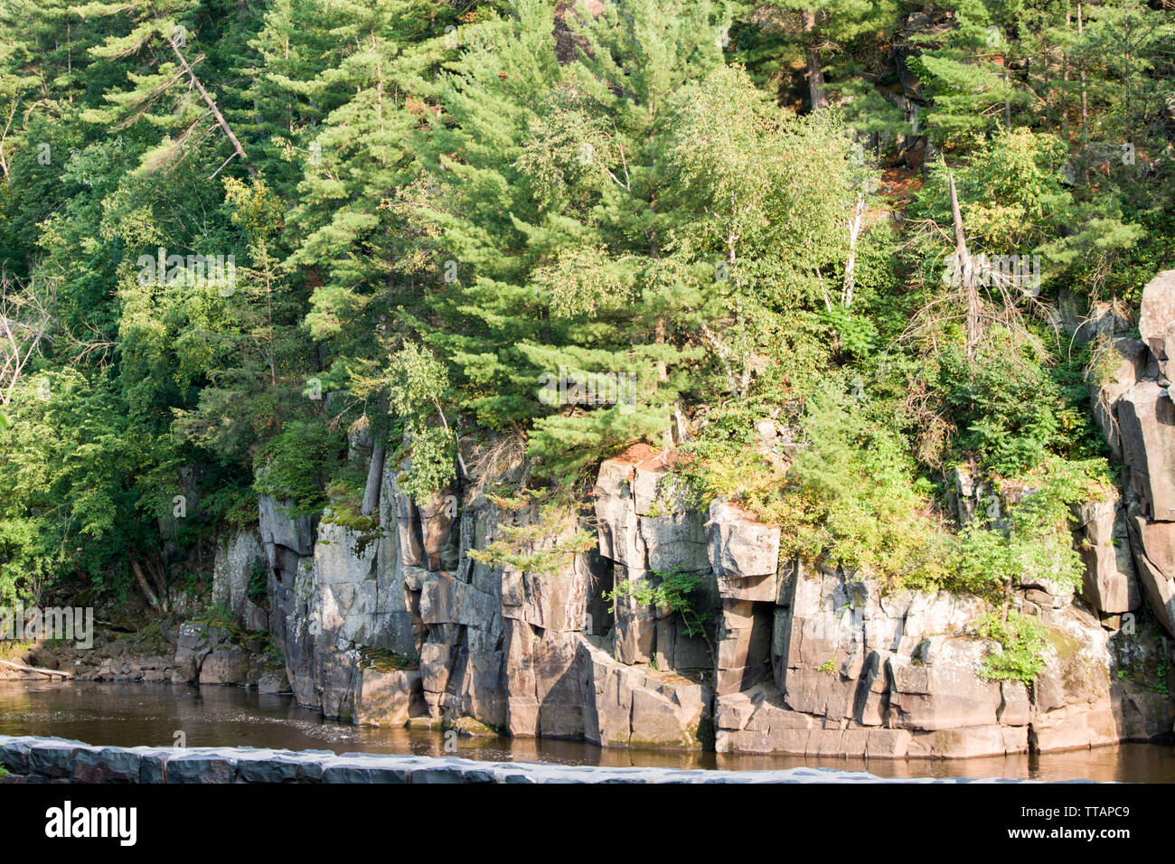 Interstate Park, Minnesota, Taylors Falls Stock Photo Alamy