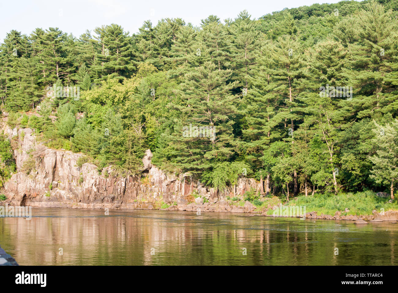Interstate Park, Minnesota, Taylors Falls Stock Photo Alamy