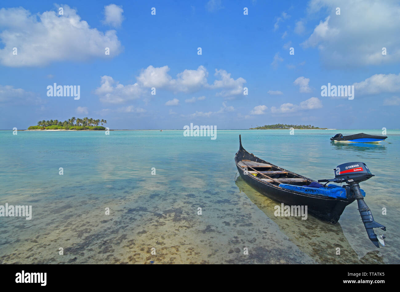 Kalpeni island, Lakshadweep, India Stock Photo