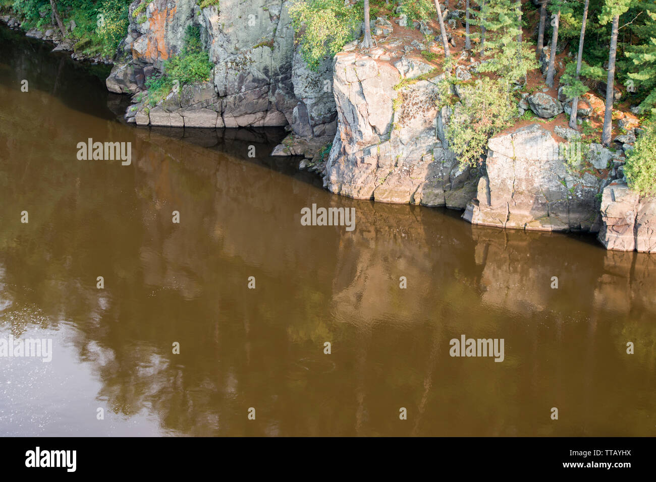 Interstate Park, Minnesota, Taylors Falls Stock Photo Alamy