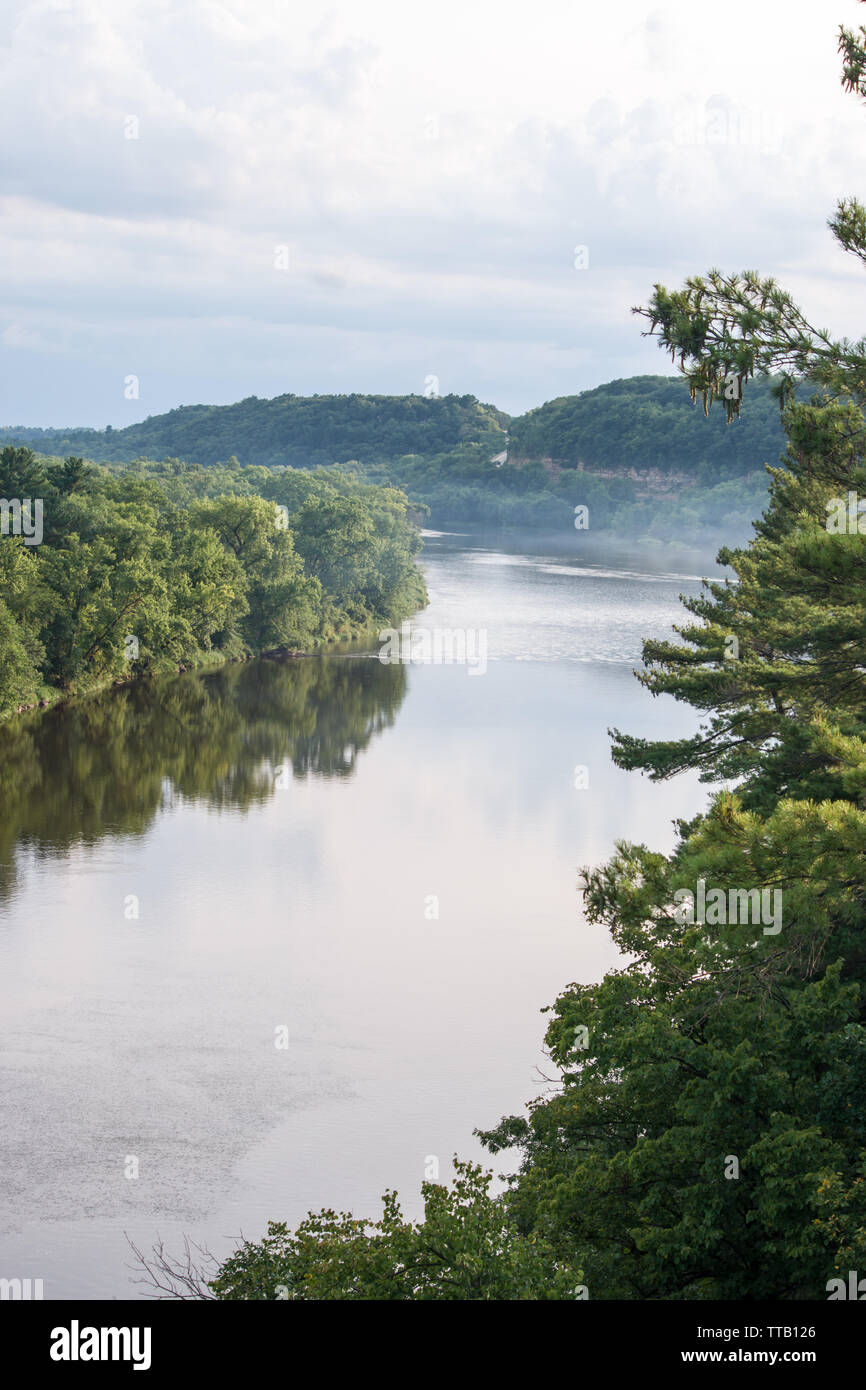 Interstate Park, Minnesota, Taylors Falls Stock Photo Alamy