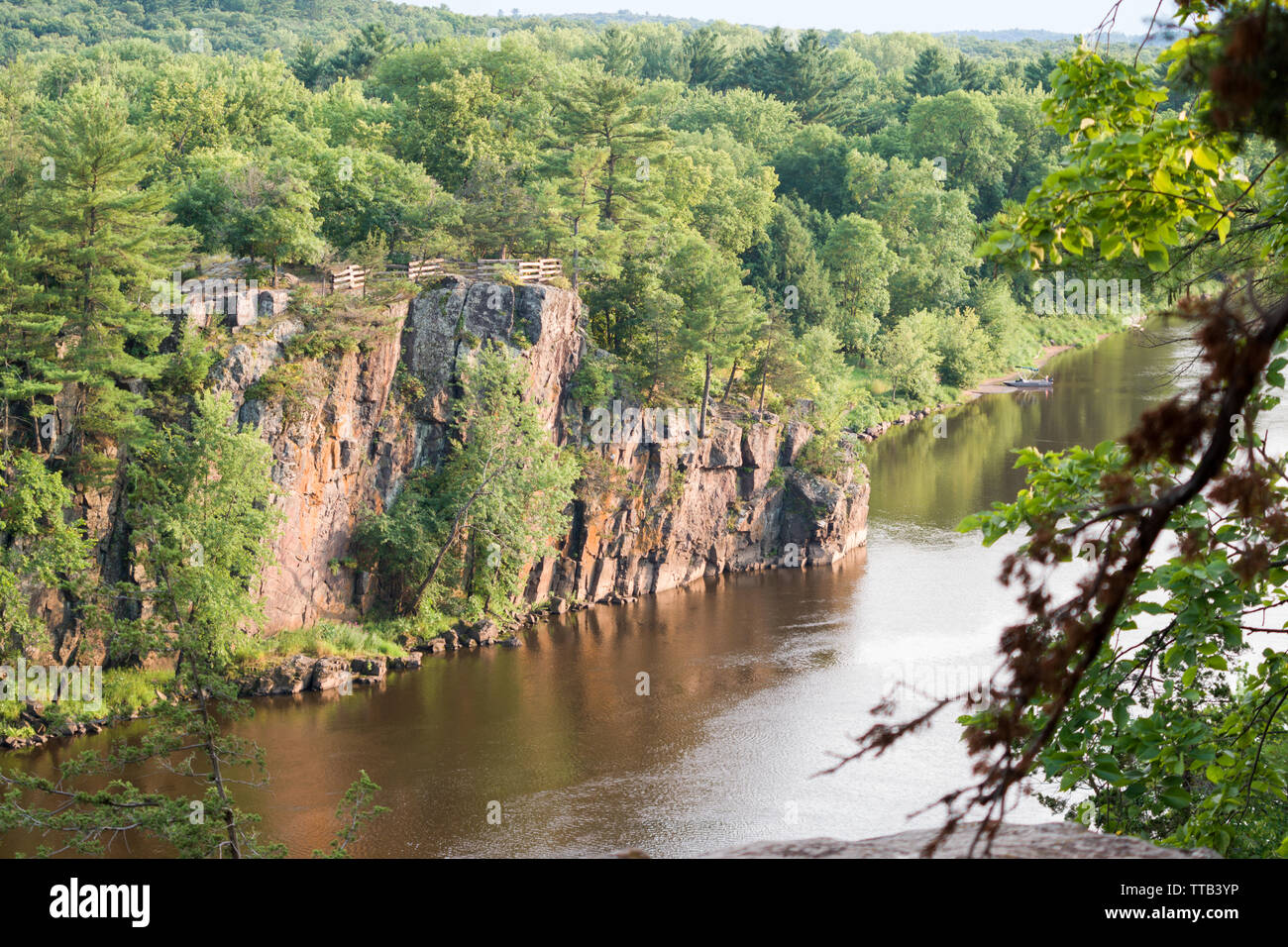 Interstate Park, Minnesota, Taylors Falls Stock Photo Alamy
