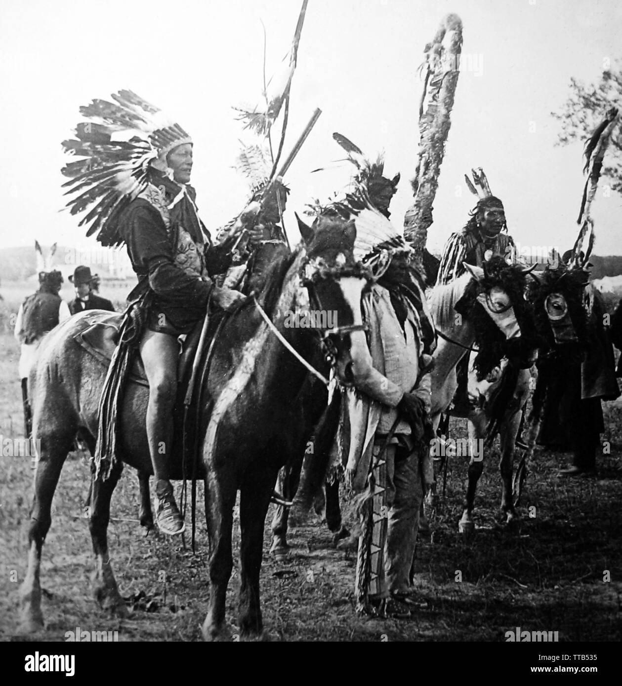 Sioux Indians, Colorado,  USA Stock Photo