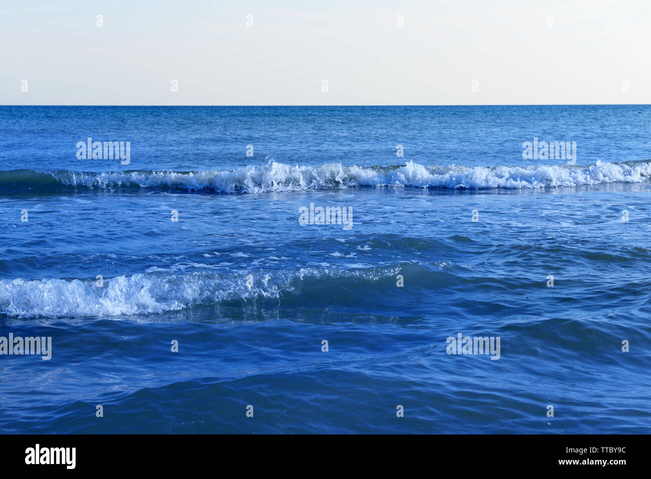 Beach and beautiful sea Stock Photo - Alamy