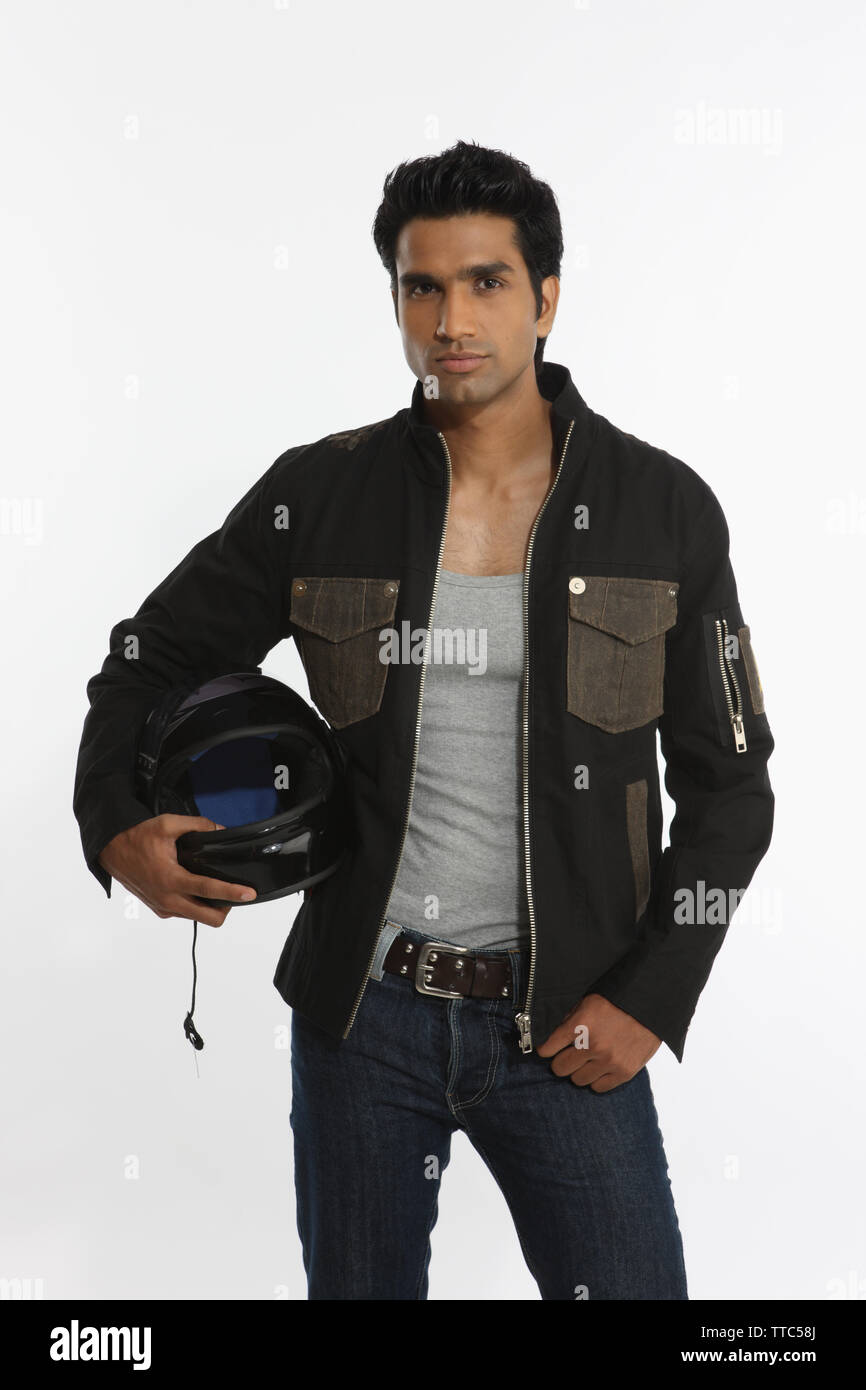 Motorcyclists standing hires stock photography and images Alamy