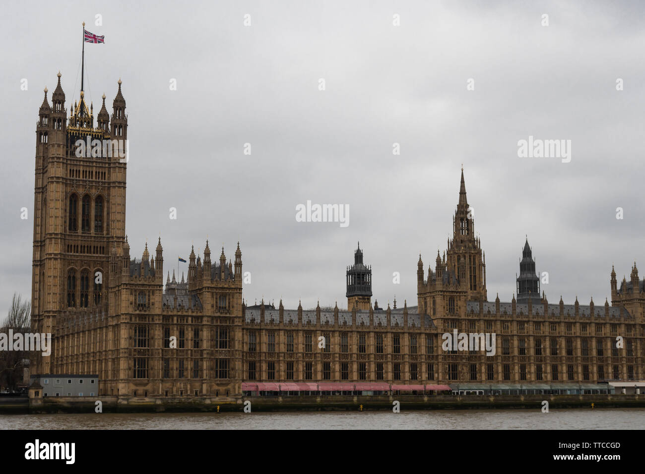 London - Palace of Westminster - March 20, 2019 Stock Photo