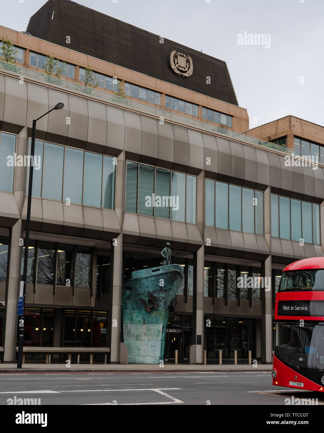 London - Albert Embankment, Lambeth - March 20, 2019 Stock Photo