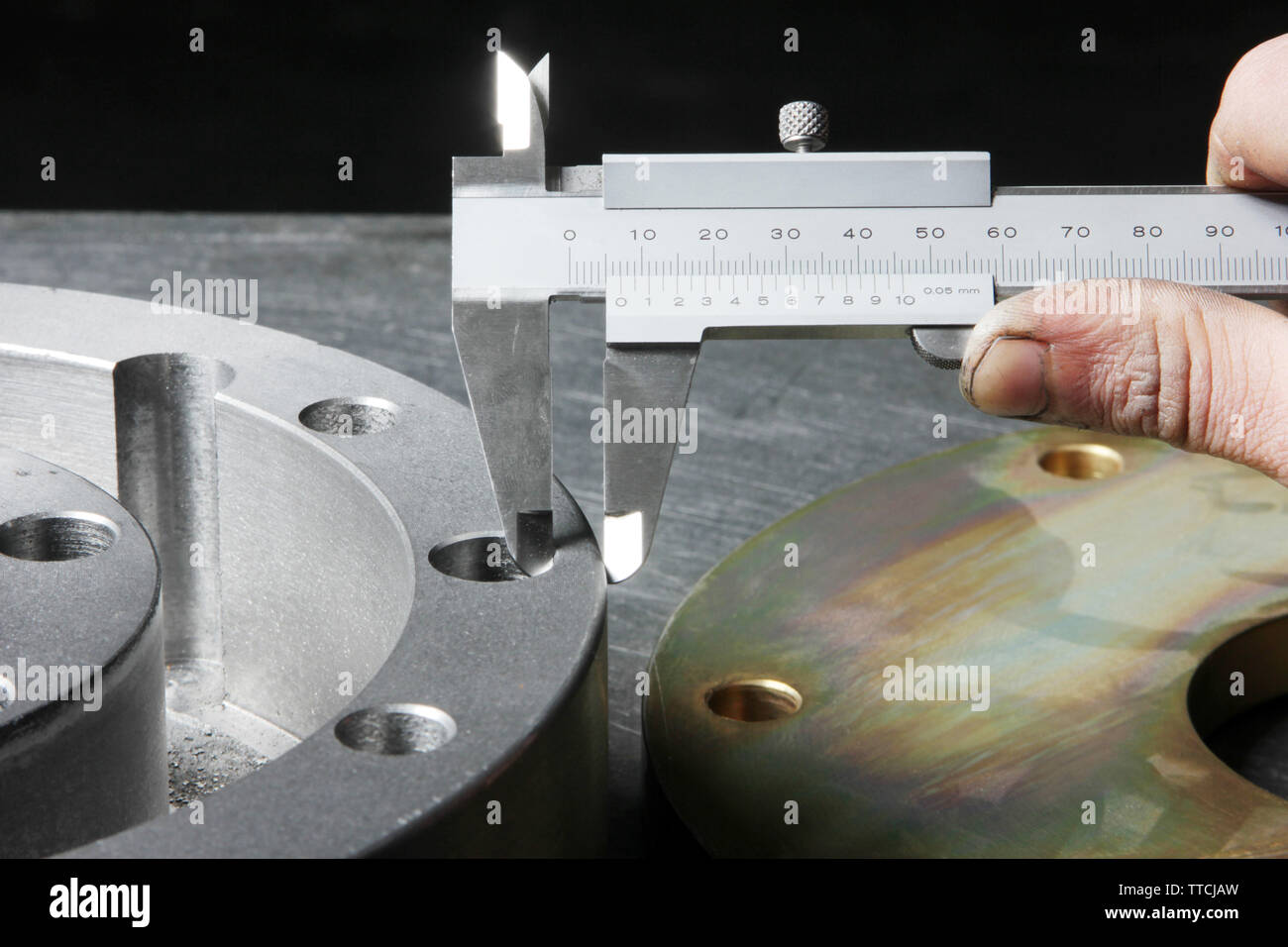 Pully Ruler Sliding caliper ruler hi-res stock photography and images - Alamy