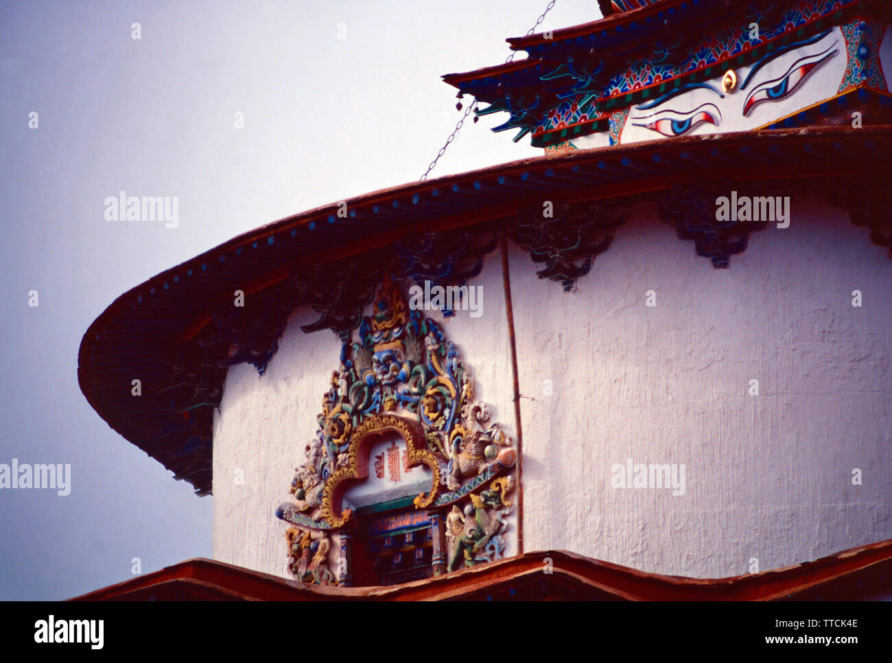 Kumbum,Palcho Chode monastery,Gyantse,Tibet Stock Photo