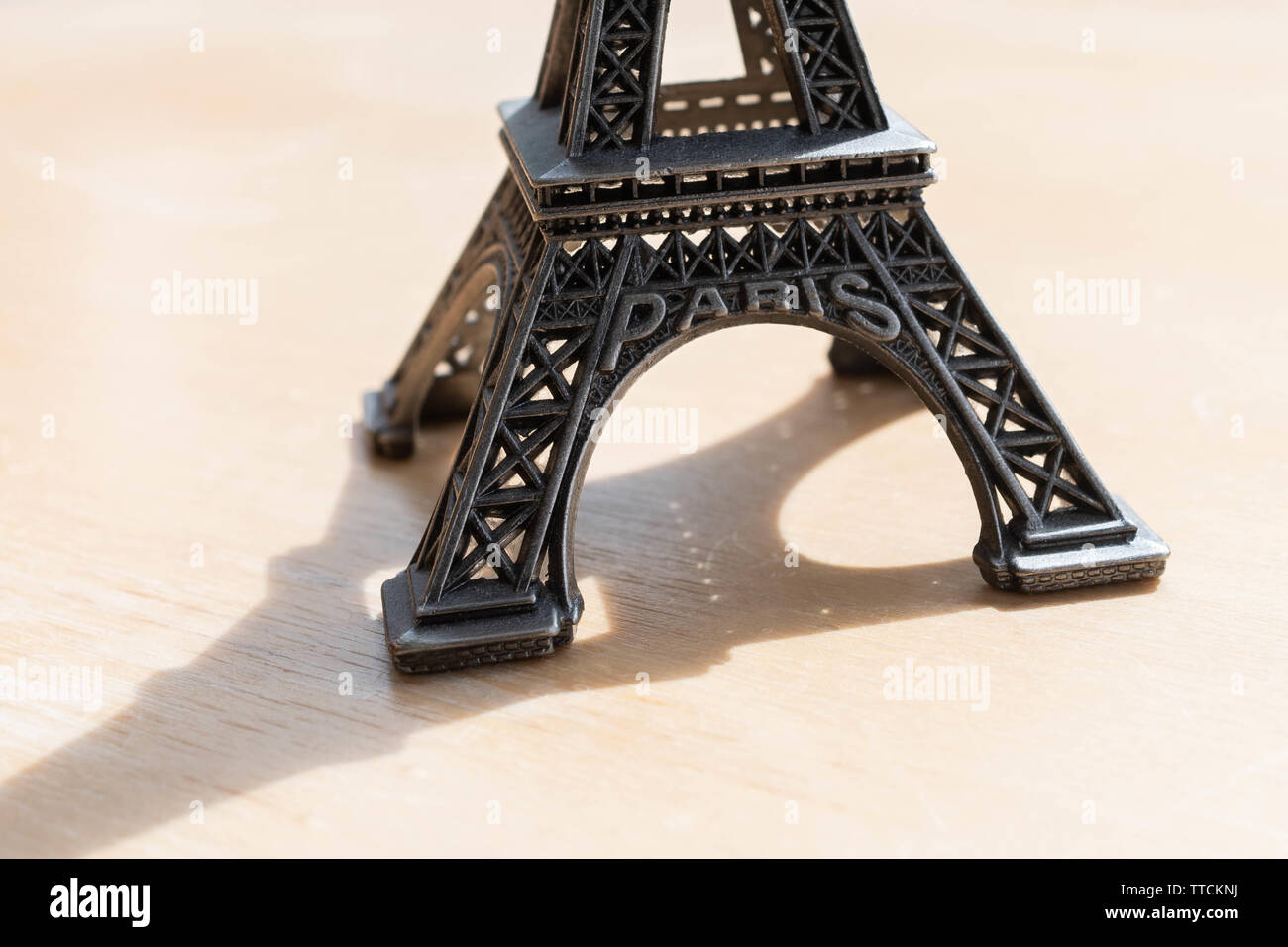 Paris souvenir of the eiffel tower Stock Photo
