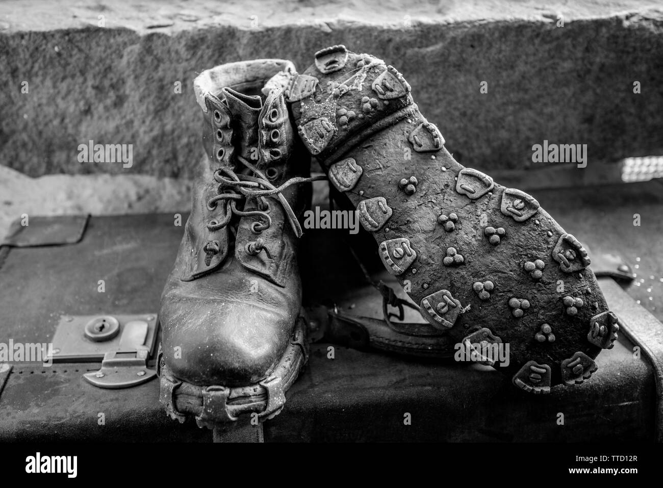 Nailed boots hi-res stock photography and images - Alamy
