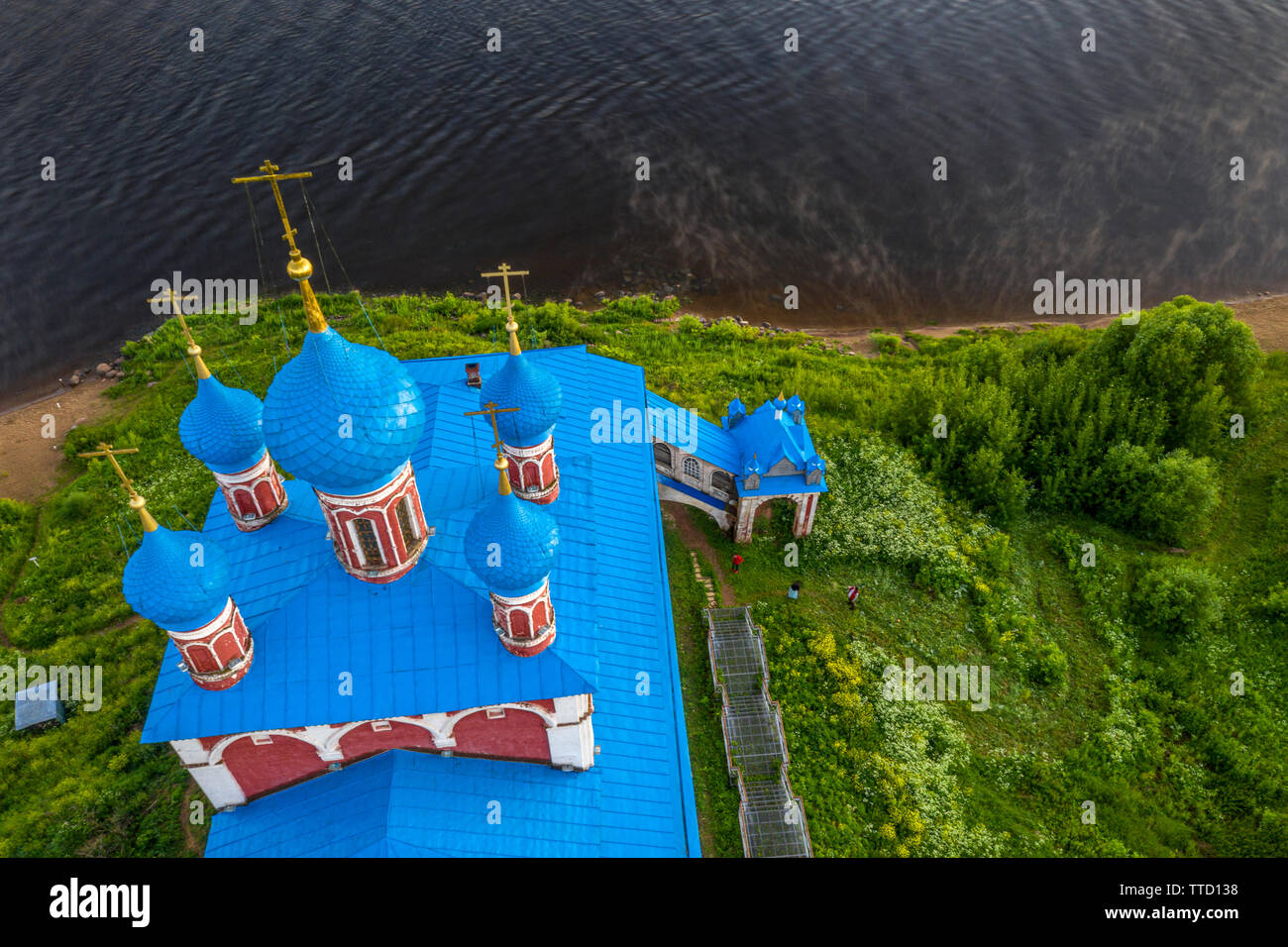 Church of the transfiguration aerial hi-res stock photography and ...