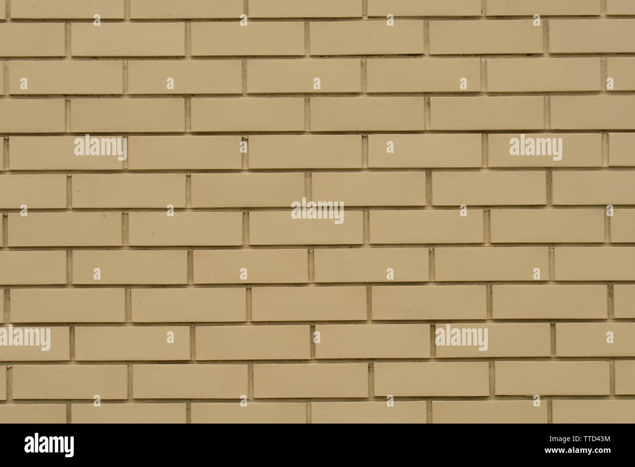 orange clinker brick wall background texture Stock Photo