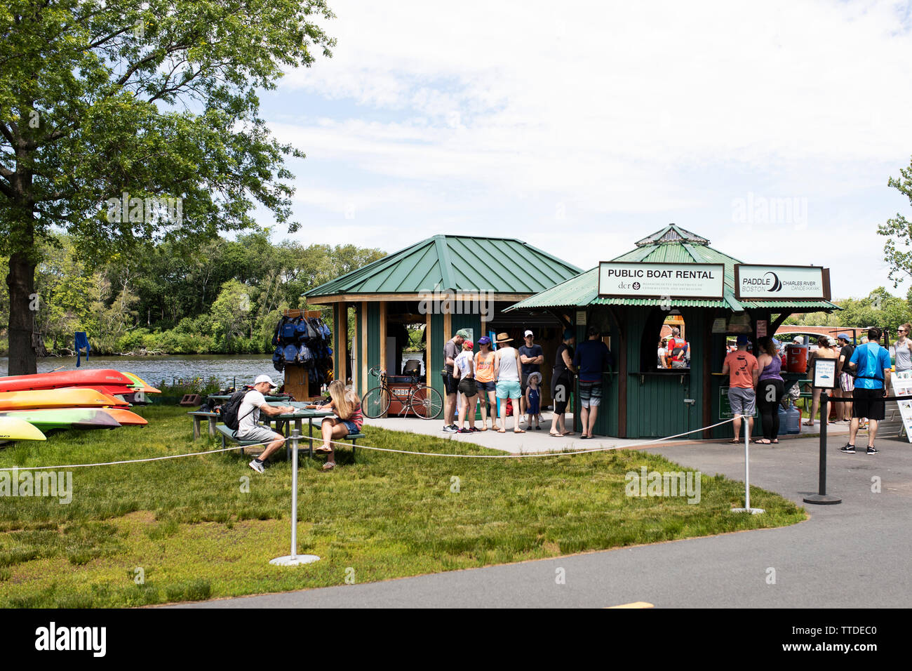 Brighton summer kayak hires stock photography and images Alamy