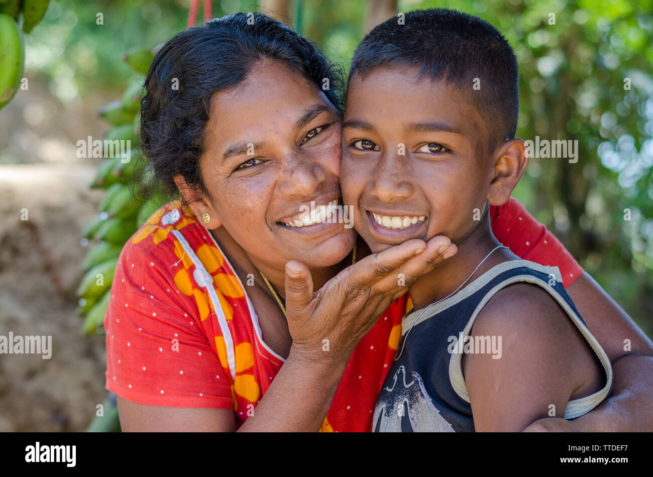 Family Portrait, Ella, Sri Lanka Stock Photo - Alamy