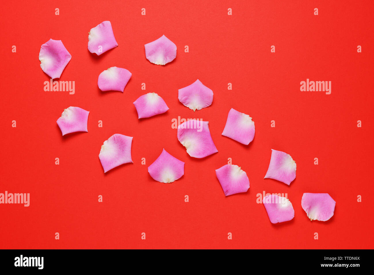 Abstract natural rose petals hi-res stock photography and images - Alamy