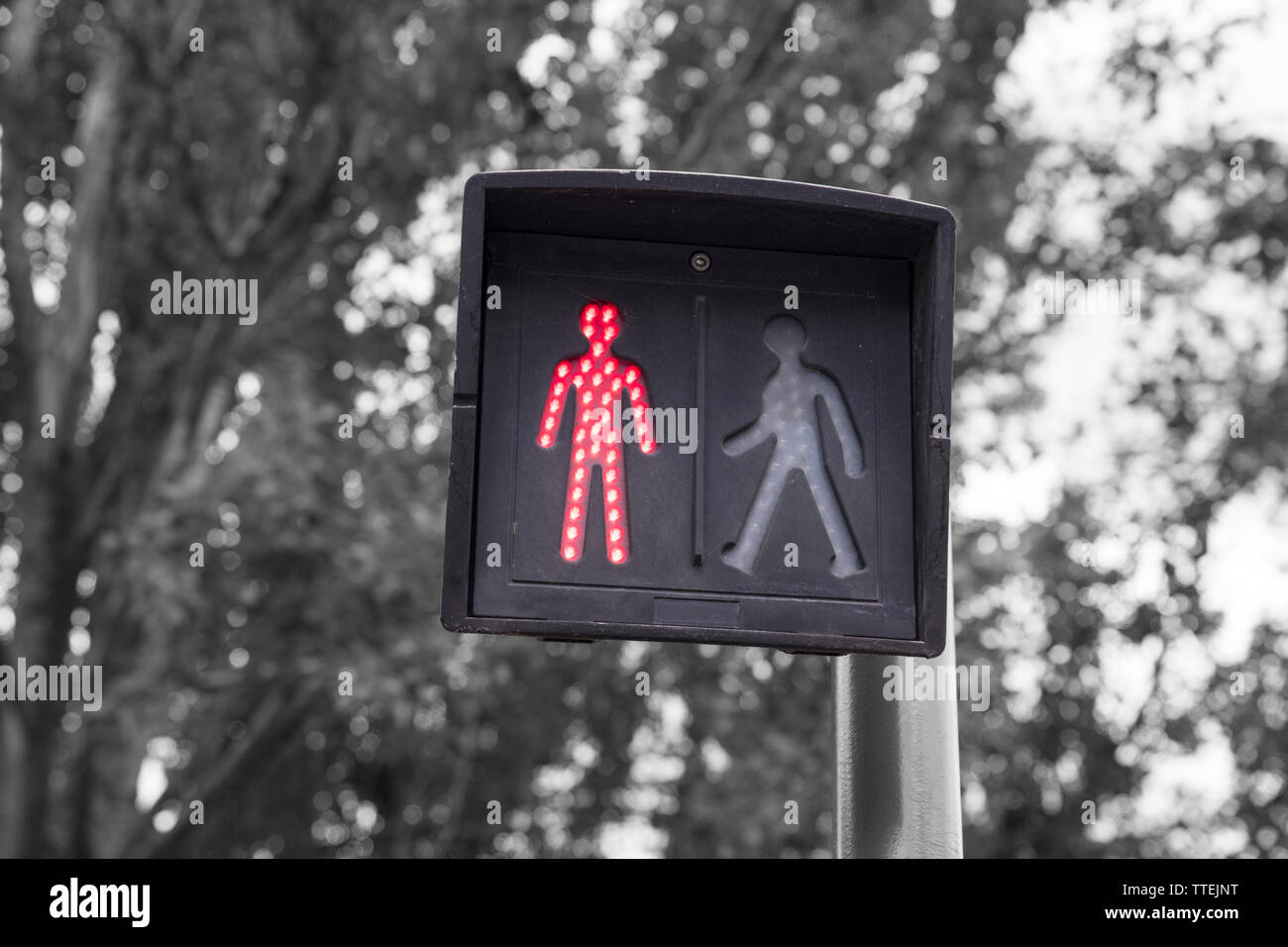 Pedestrian traffic light hi-res stock photography and images - Alamy