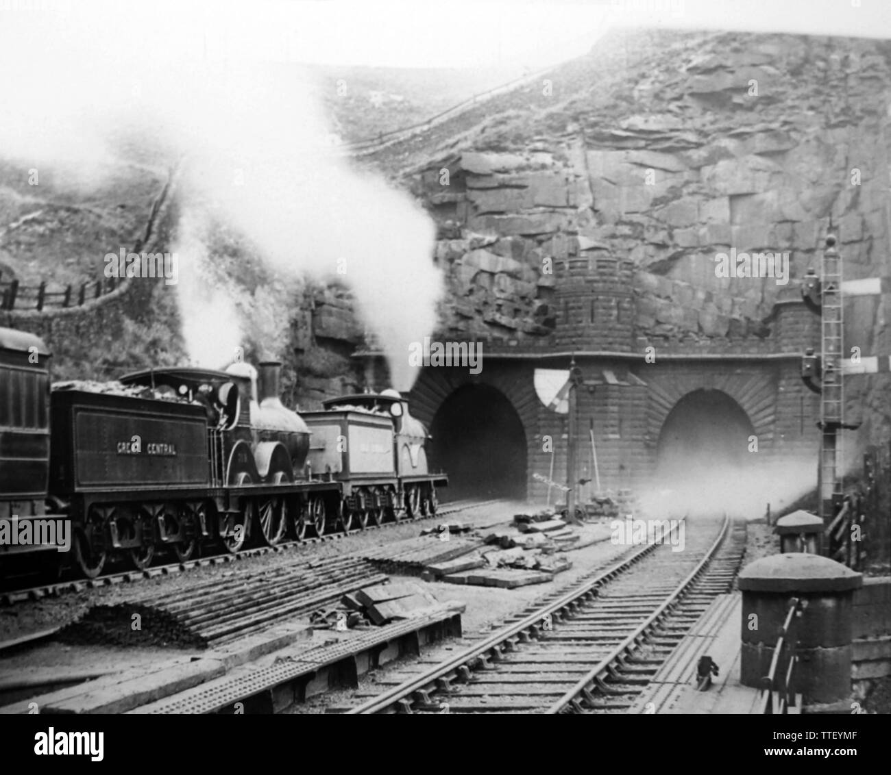 Great central Black and White Stock Photos & Images Alamy