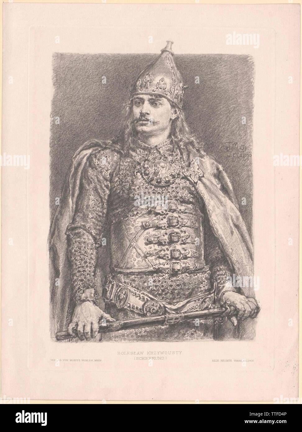 Boleslav III, Duke of Poland, Additional-Rights-Clearance-Info-Not-Available Stock Photo