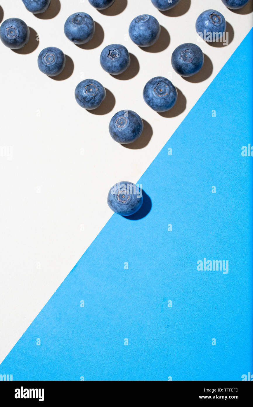 Blueberries in Formation Stock Photo Alamy