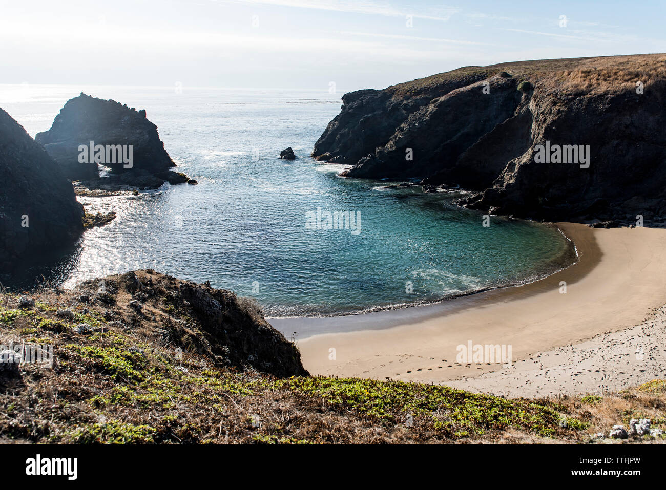 Golden cove beach california hi-res stock photography and images - Alamy