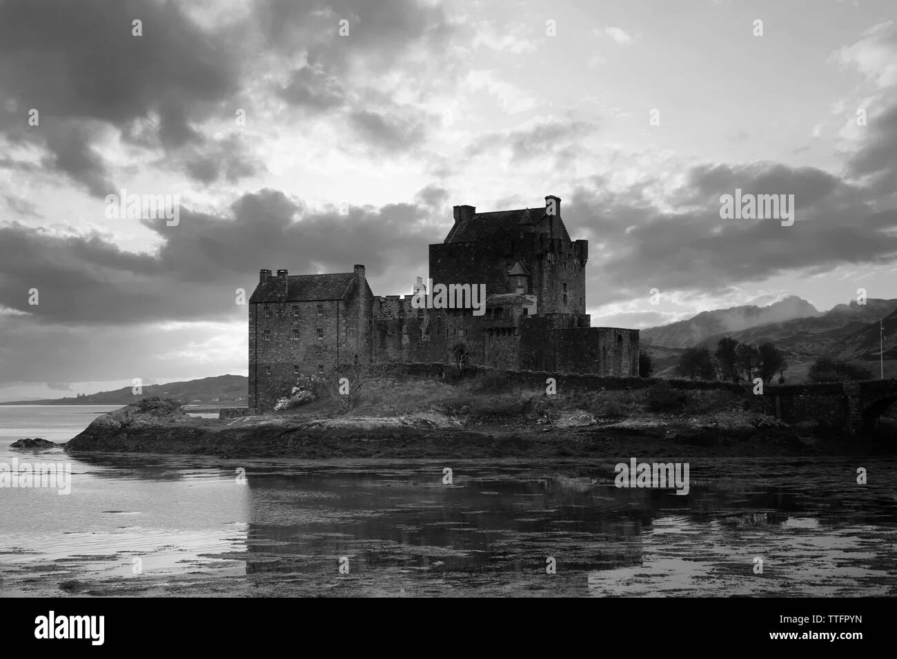 Eilean Donan castle Stock Photo