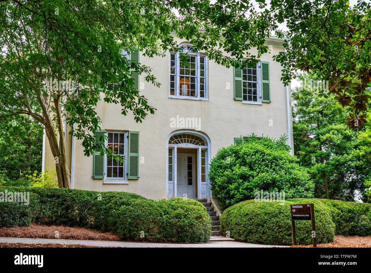 ATHENS, GA, USA May 3 Demosthenian Hall on May 3, 2019 at the