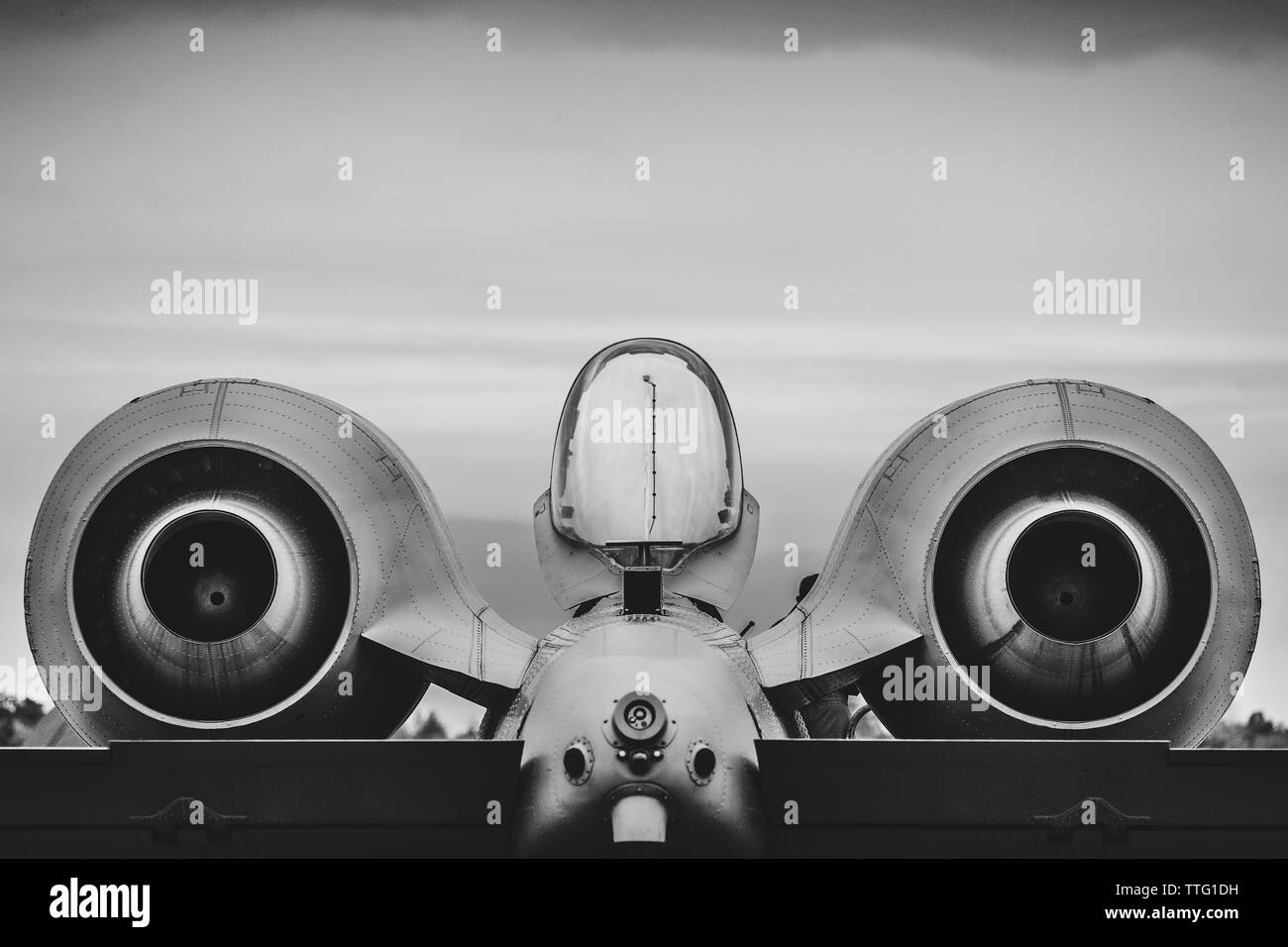 Jet engine Black and White Stock Photos & Images - Alamy