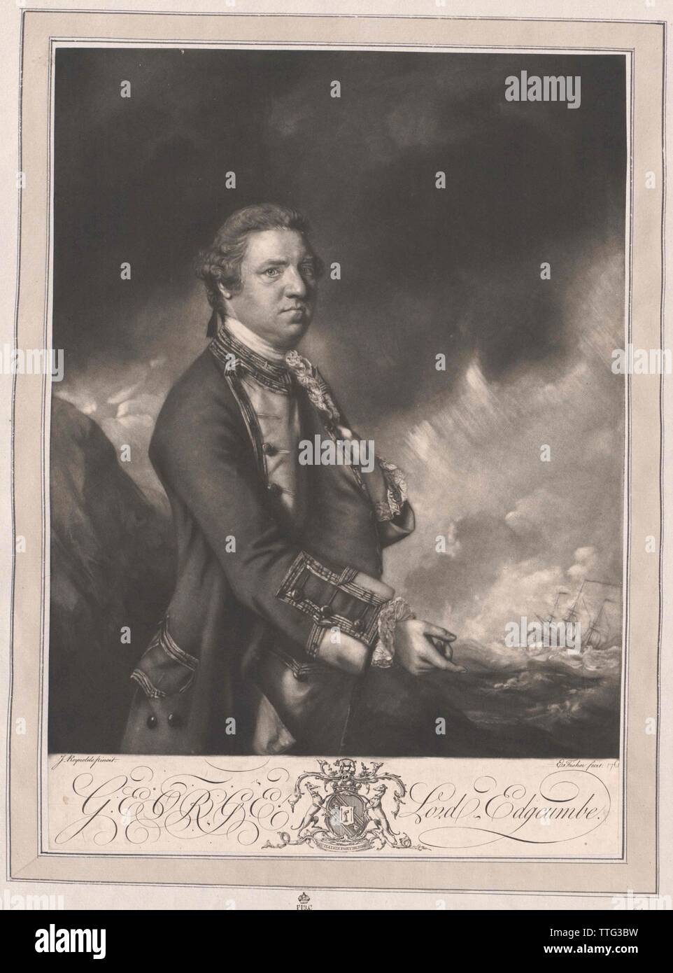 Edgcumbe, 1st earl of Mount-Edgcumbe, George, Additional-Rights-Clearance-Info-Not-Available Stock Photo