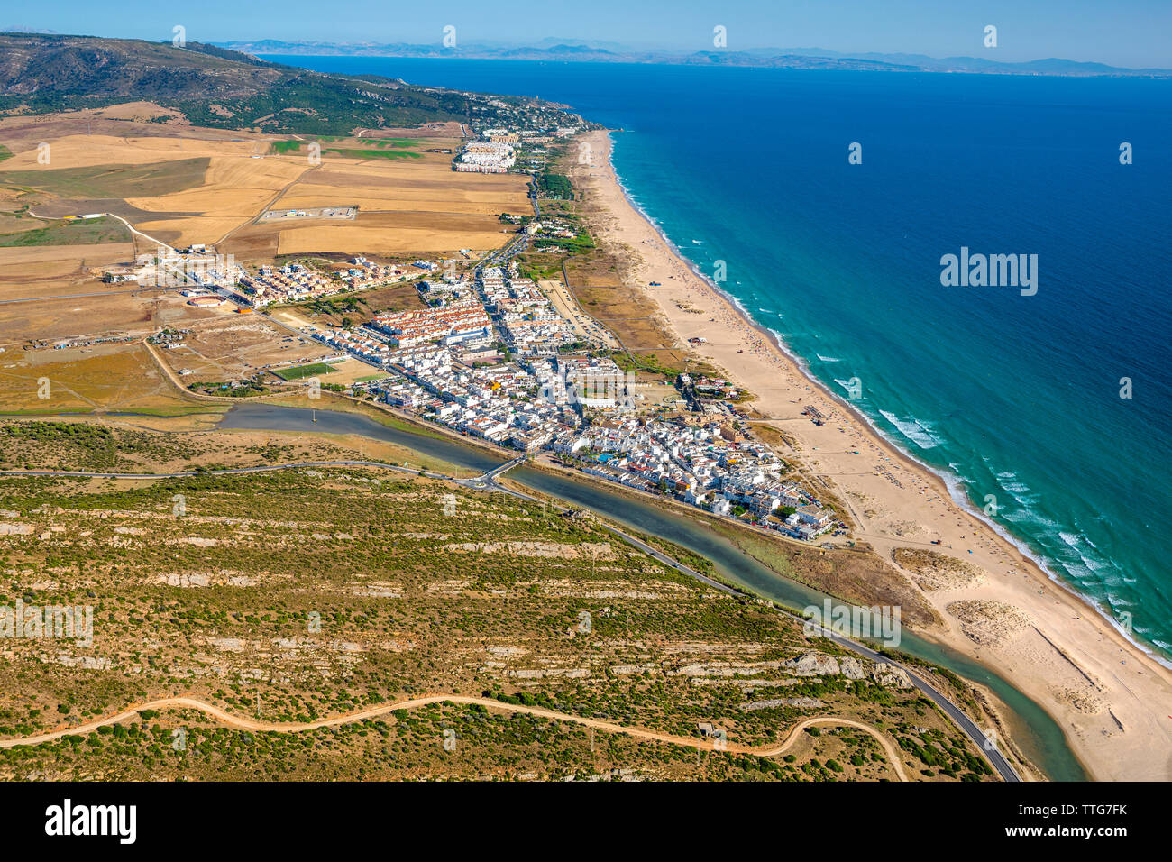 Zahara beach. Zahara de los Atunes. Barbate. Atlantic ocean. Cadiz  province. Andalucia. Spain Stock Photo - Alamy