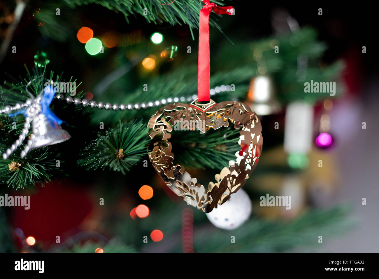 Christmas Tree Jensen Stock Photo Alamy