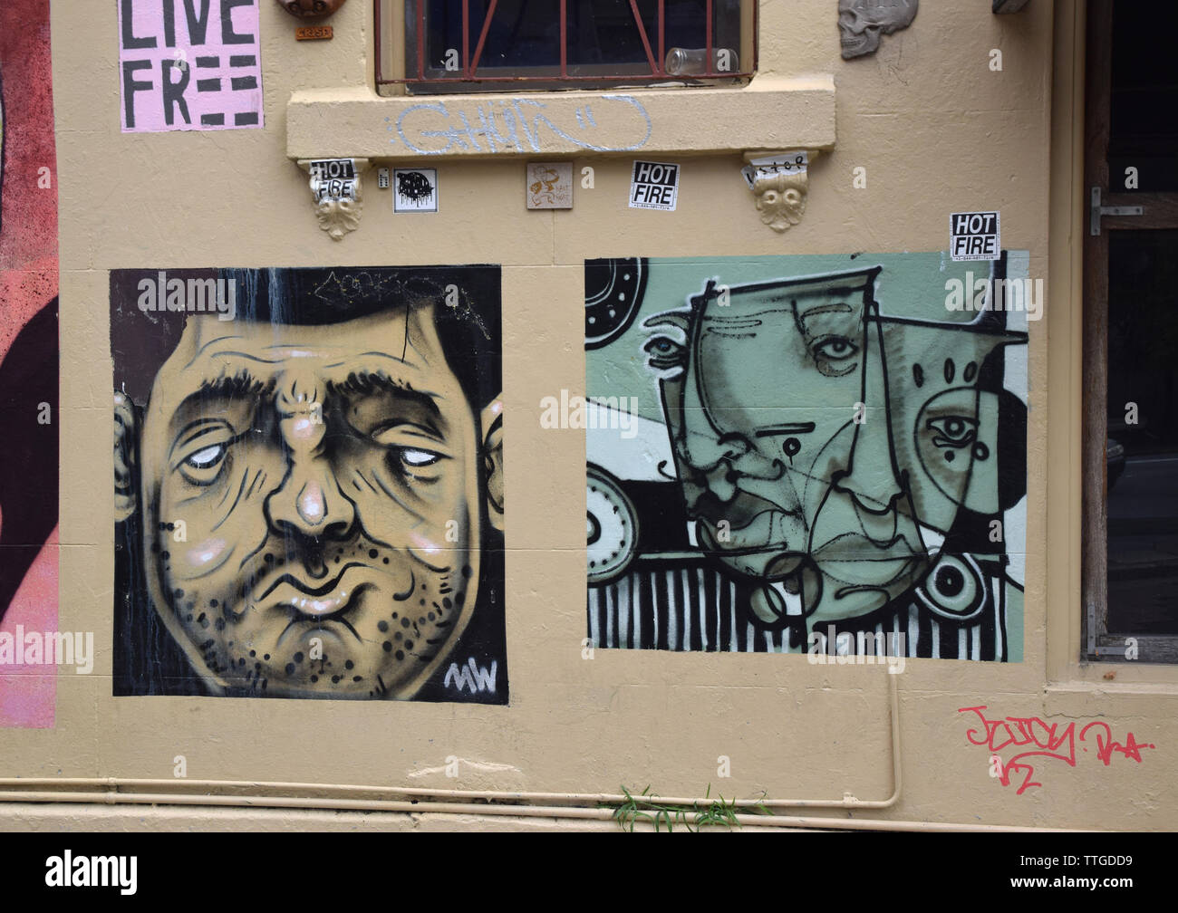 street art, newtow, sydney, australia Stock Photo Alamy