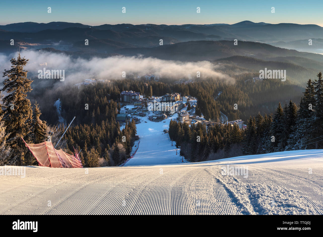 Pamporovo ski slope Stock Photo: 256062258 - Alamy