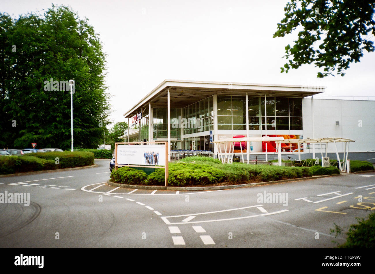 Tesco Extra supermarket, Easton Ln, Winchester, Hampshire, England, united Kingdom. Stock Photo