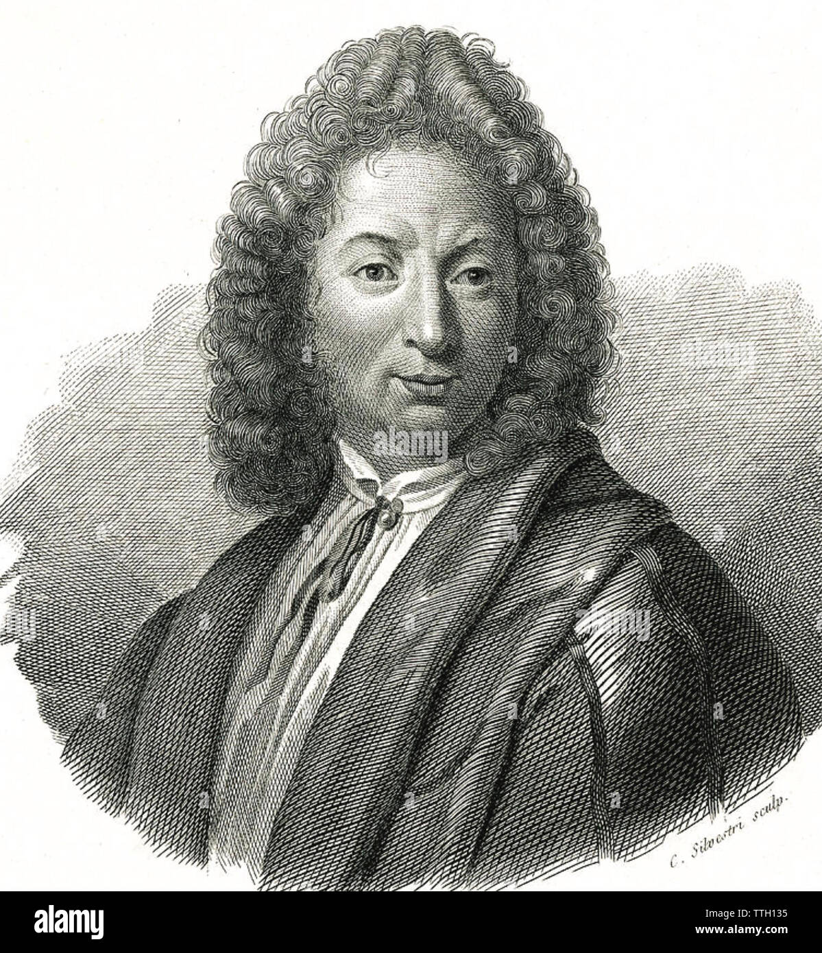 ARCANGELO CORELLI (1653-1713) Italian violinist and Baroque composer Stock Photo