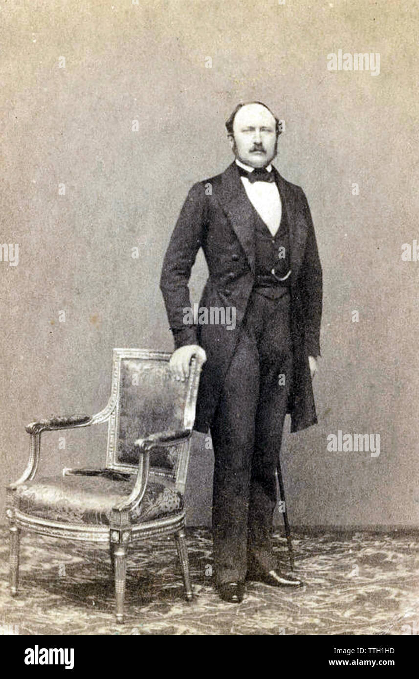 PRINCE ALBERT (1819-1861) husband of Queen Victoria about 1860 Stock Photo