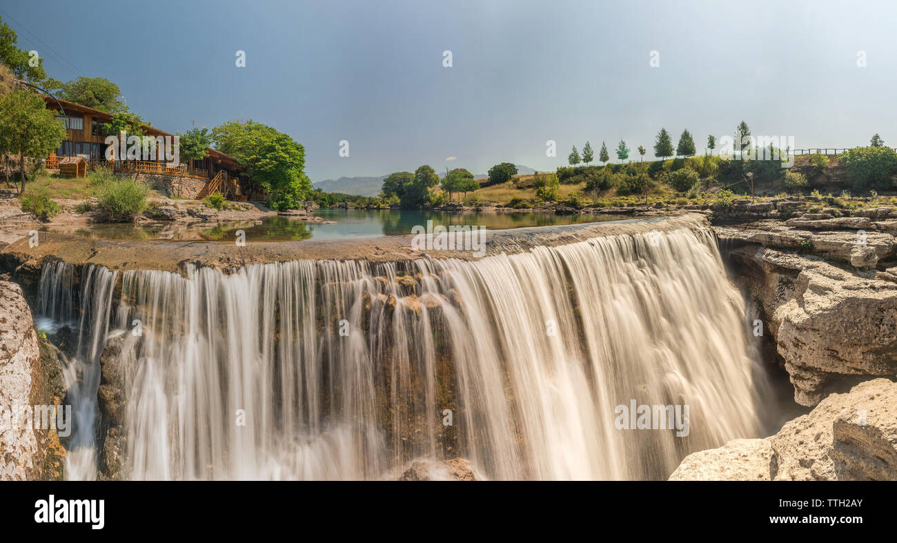 Niagara falls in Montenegro Stock Photo