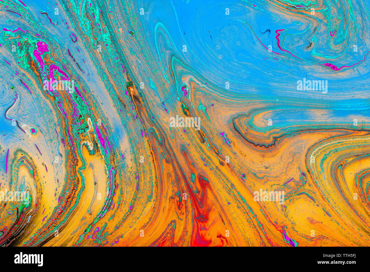 Abstract marbling art patterns as colorful background Stock Photo - Alamy