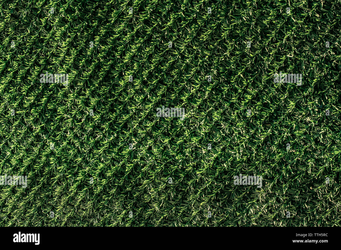 Fakre Green grass for use as nature background Stock Photo