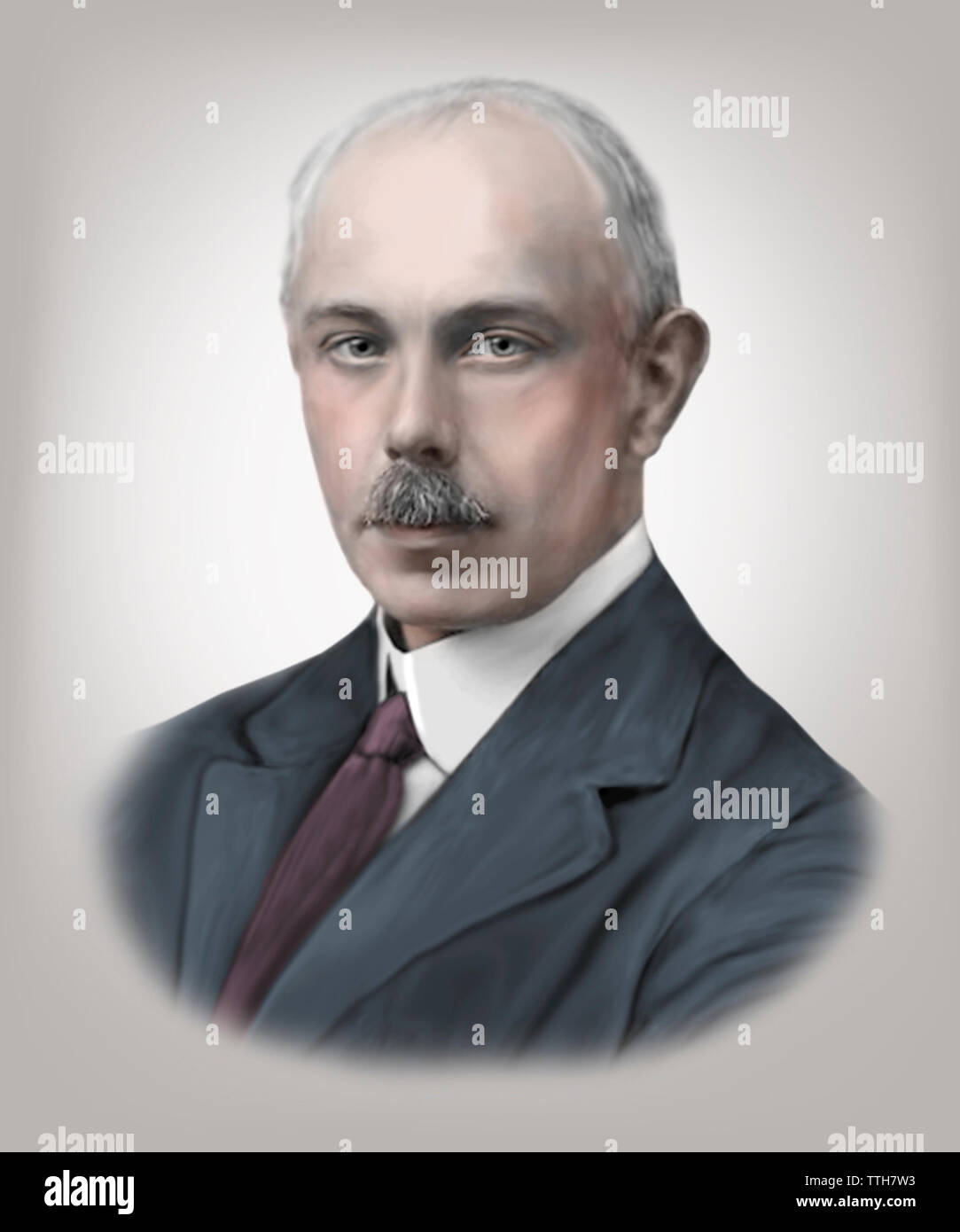 Francis William Aston 1877-1945 English Chemist Physicist Stock Photo