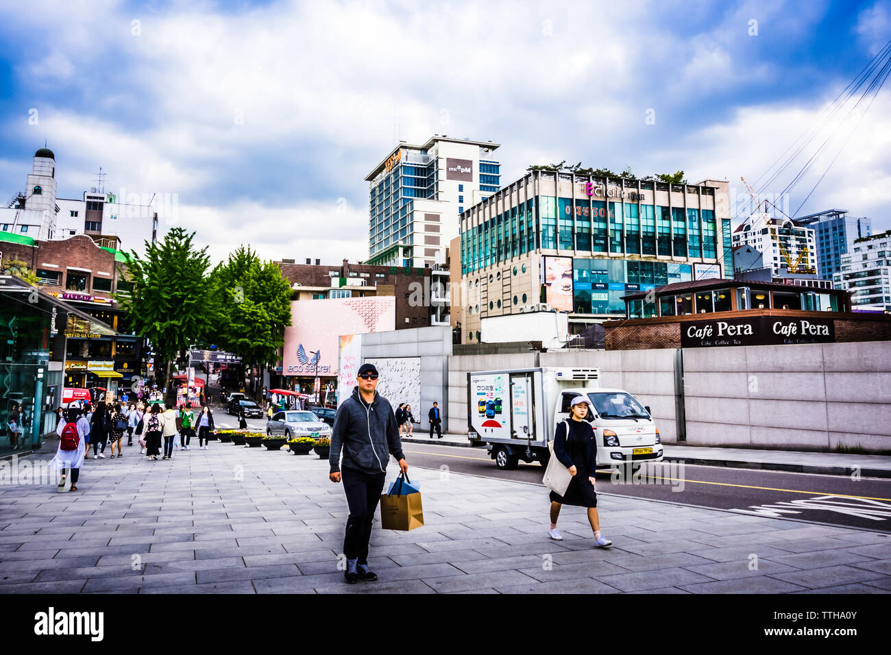 Seoul South Korea May 15 2017 Ewha Womans University Is