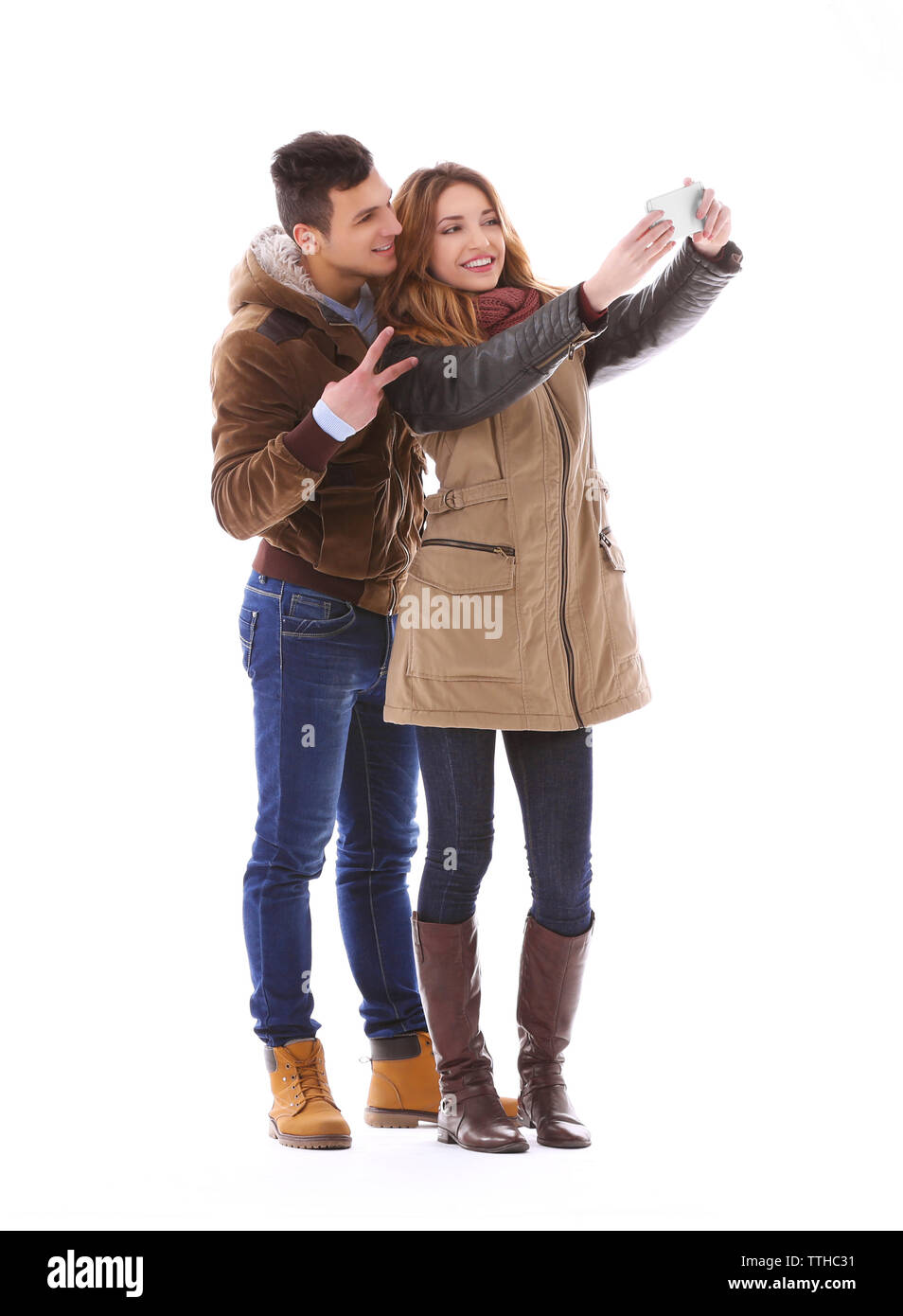 couple winter clothes