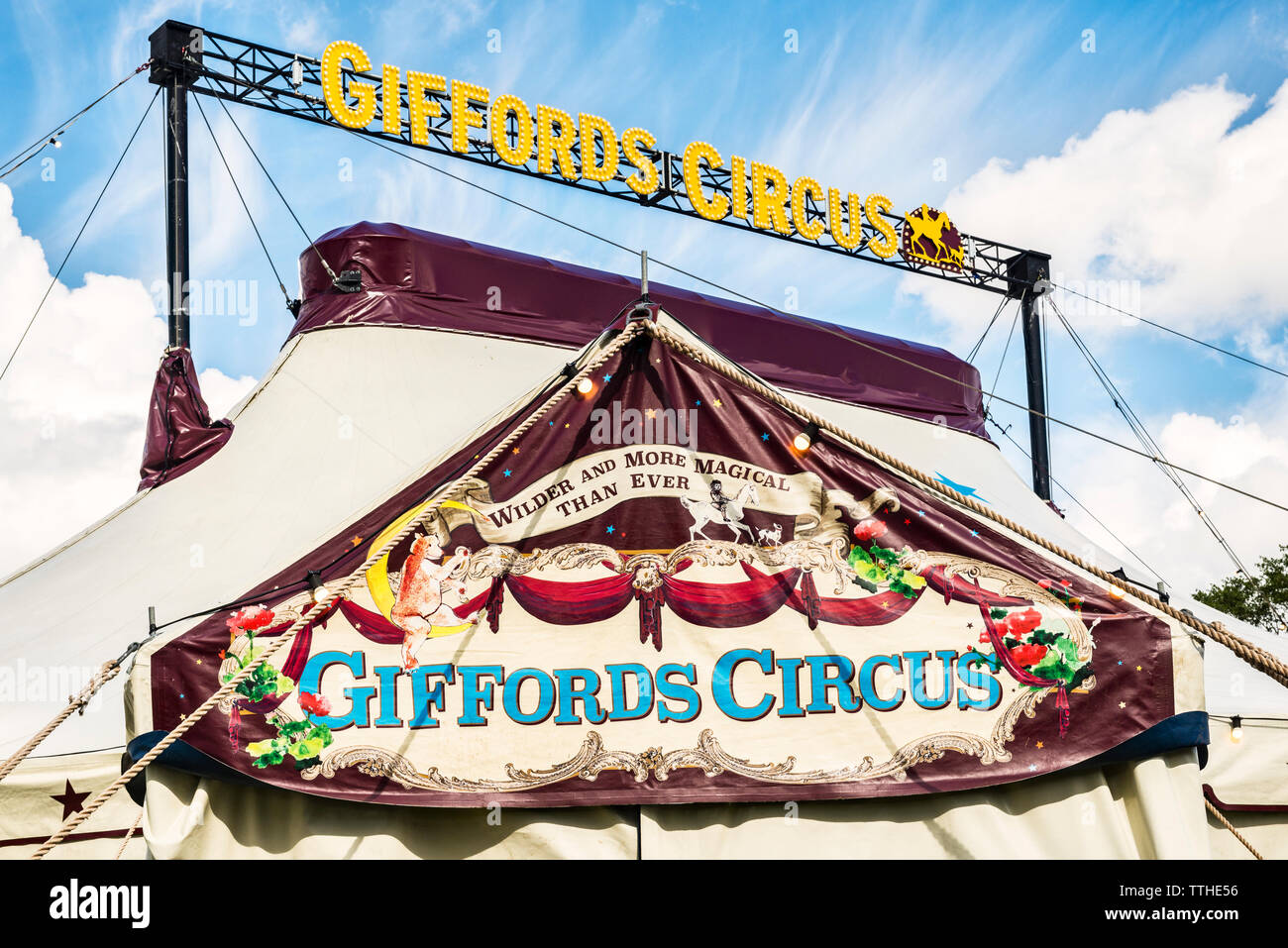 Big Top Circus Tent High Resolution Stock Photography and Images - Alamy